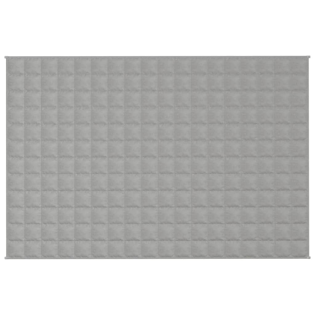 VIDAXL FAIBLAGE COUVERTURE 122x183 cm 5 kg de gris de tissu
