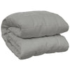 VIDAXL FAIBLAGE COUVERTURE 152x203 cm 7 kg de gris de tissu