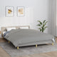 VIDAXL FAIBLAGE COUVERTURE 200x230 cm 9 kg de gris de tissu