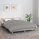 VIDAXL FAIBLAGE COUVERTURE 200X230 cm 13 kg de gris de tissu