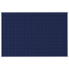 VIDAXL FAIBLAGE COUVERTURE 122x183 cm 5 kg de tissu bleu