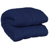 VIDAXL FAIBLAGE COUVERTURE 122x183 cm 9 kg de tissu bleu