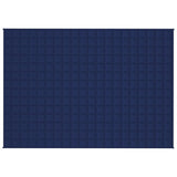 VIDAXL FAIBLAGE COUVERTURE 140x200 cm 6 kg de tissu bleu - afbeelding 3