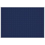VIDAXL FAIBLAGE COUVERTURE 140x200 cm 10 kg de tissu bleu - afbeelding 3