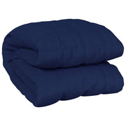 VIDAXL FAIBLAGE COUVERTURE 220X240 cm 11 kg de tissu bleu - afbeelding 2