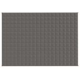 VIDAXL FAIBLAGE COUVERTURE 135x200 cm 6 kg de gris de tissu - afbeelding 3