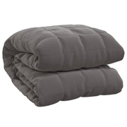 VIDAXL FAIBLAGE COUVERTURE 137x200 cm 6 kg de gris de tissu - afbeelding 2