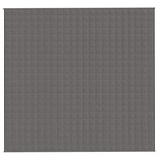 VIDAXL FAIBLAGE COUVERTURE 220X230 cm 15 kg de gris de tissu - afbeelding 3