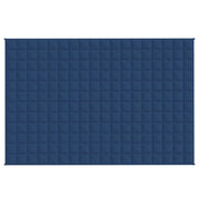 VIDAXL FAIBLAGE COUVERTURE 135x200 cm 10 kg de tissu bleu - afbeelding 3
