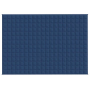 VIDAXL FAIBLAGE COUVERTURE 140x200 cm 10 kg de tissu bleu - afbeelding 3