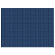 VIDAXL FAIBLAGE COUVERTURE 152x203 cm 7 kg de tissu bleu - afbeelding 3