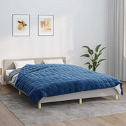 VIDAXL FAIBLAGE COUVERTURE 200x230 cm 9 kg de tissu bleu - afbeelding 1