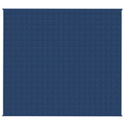 Vidaxl Faibleage Couverture 200x220 cm 13 kg de tissu bleu - afbeelding 3