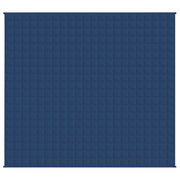 VIDAXL FAIBLAGE COUVERTURE 220X230 cm 15 kg de tissu bleu - afbeelding 3