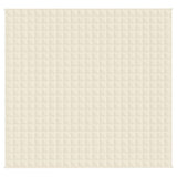 VIDAXL FAIBLAGE COUVERTURE 220X240 CM 15 kg Tissu Light Cream -Colored - afbeelding 3