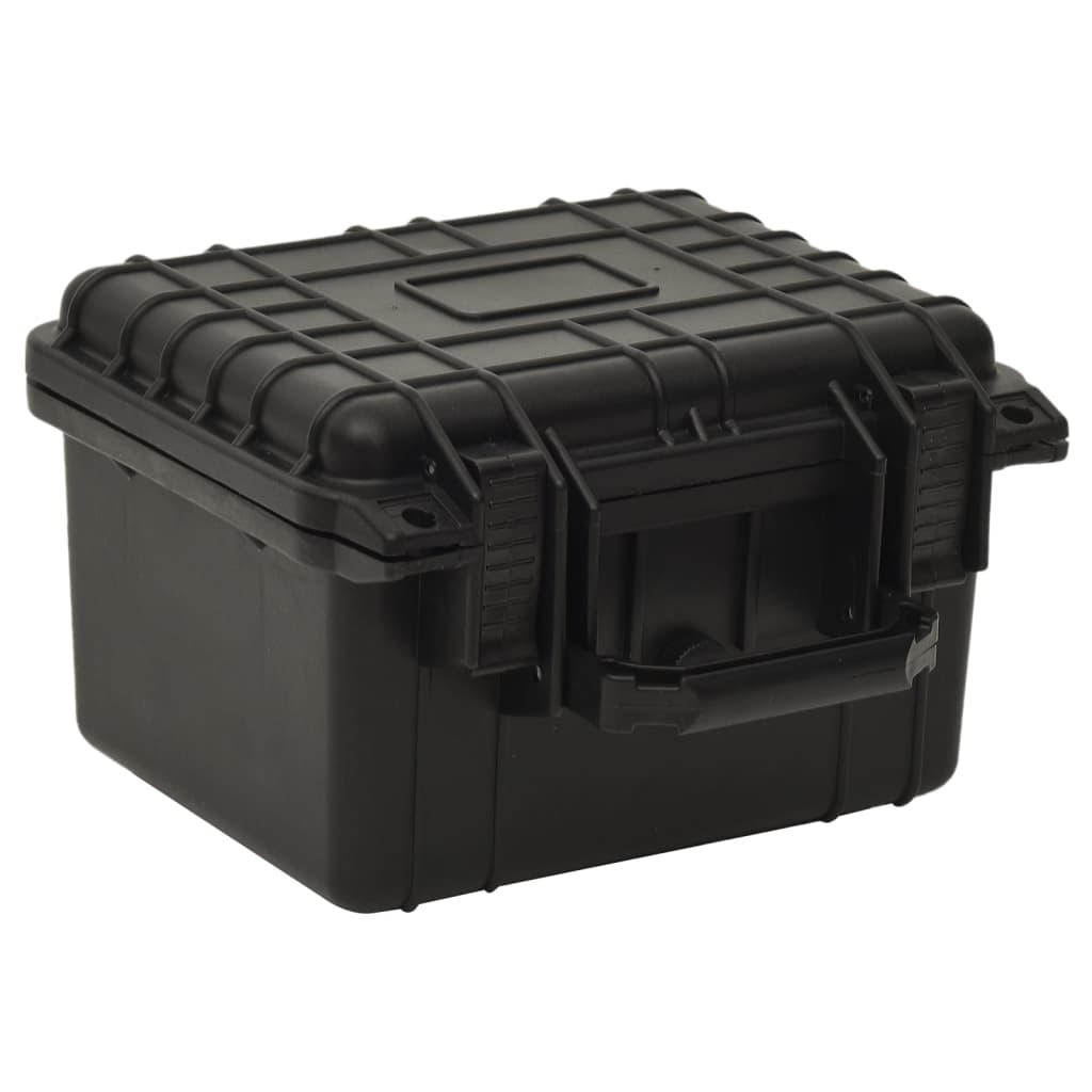Vidaxl FlightCase portable 27x25x18 cm pp noir