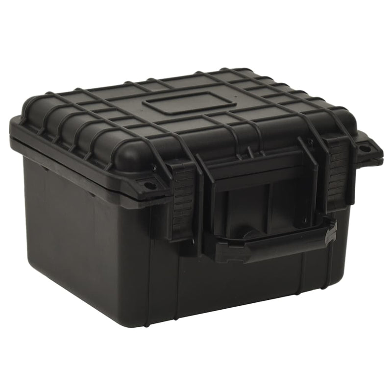 Vidaxl FlightCase portable 27x25x18 cm pp noir