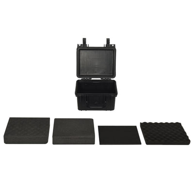 Vidaxl FlightCase portable 27x25x18 cm pp noir