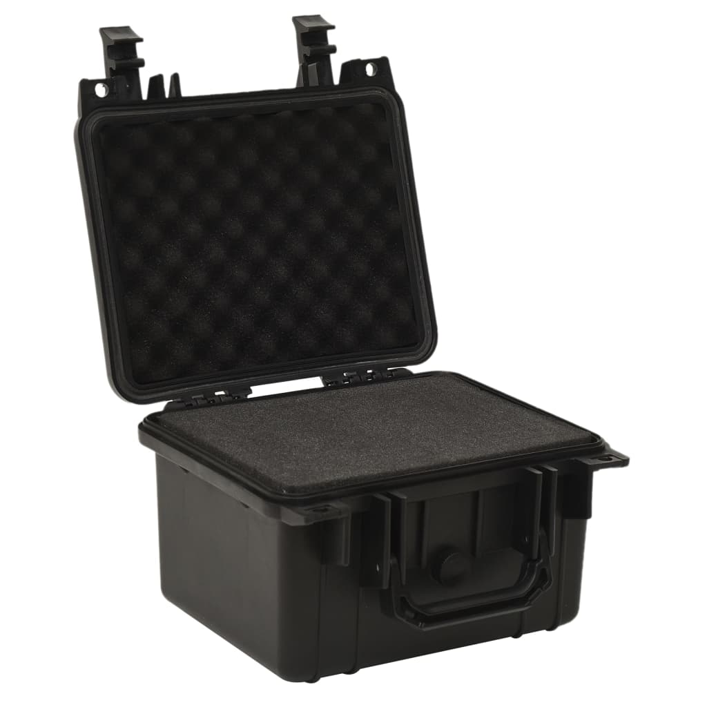 Vidaxl FlightCase portable 27x25x18 cm pp noir