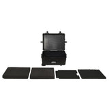VIDAXL FlightCase sur roues 58x45x27 cm pp noir - afbeelding 2