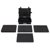 Vidaxl FlightCase portable 52x40x19 cm pp noir