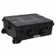 VIDAXL FlightCase sur roues 63x50x23 cm pp noir