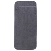 Serviettes de brin de vidaxl 2 pcs 400 g m² 75x200 cm en tissu anthracite -colored - afbeelding 3