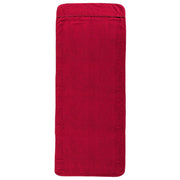 Serviettes à brin de vidaxl 2 pcs 400 g m² 60x135 cm tissu borgogne rouge - afbeelding 3