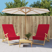 Serviettes à brin de vidaxl 2 pcs 400 g m² 60x135 cm tissu borgogne rouge - afbeelding 1