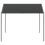 Vidaxl Garden Pavilion 4x4 m en acier et en tissu anthracite -colored - afbeelding 3