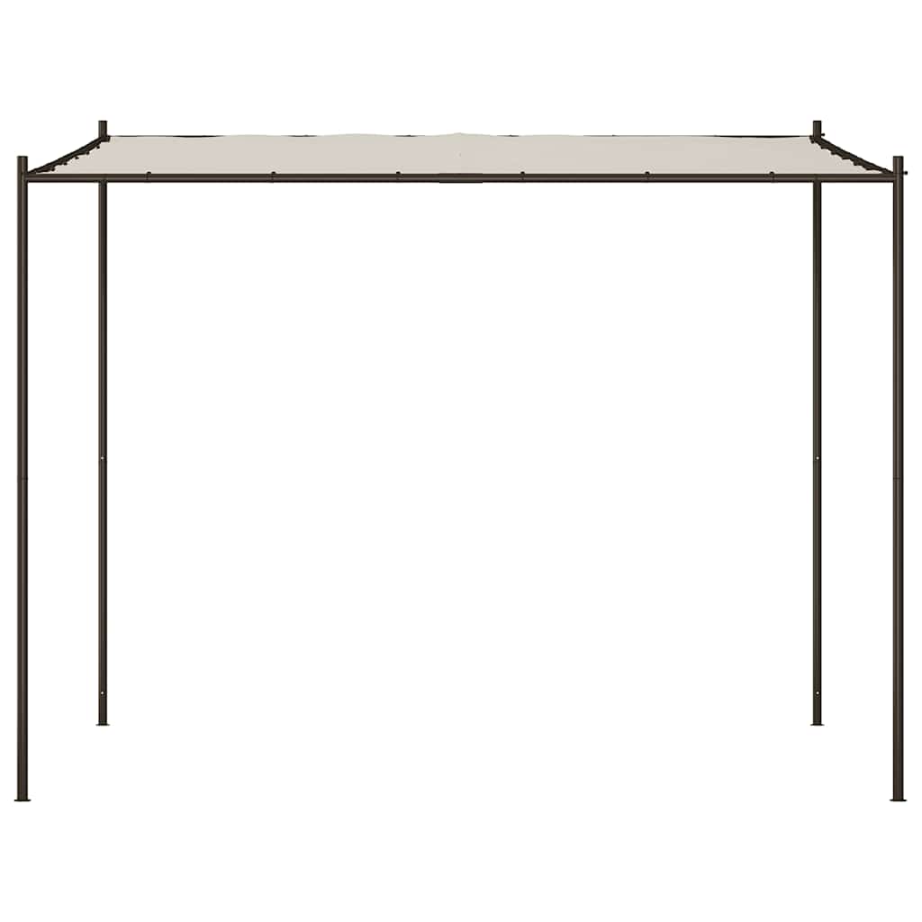 Vidaxl Arbor 3x3 m 180 g m² tissu et acier blanc