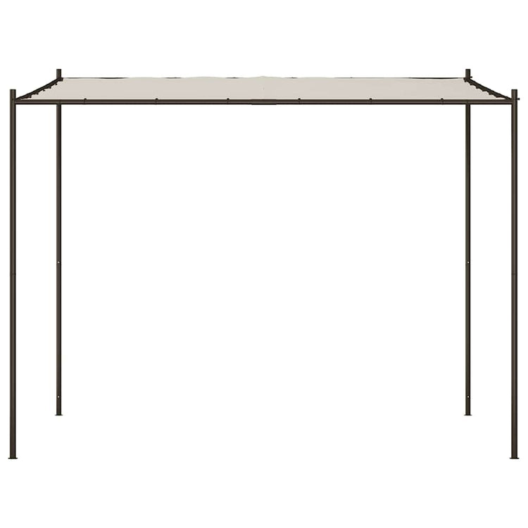 Vidaxl Arbor 3x3 m 180 g m² tissu et acier blanc
