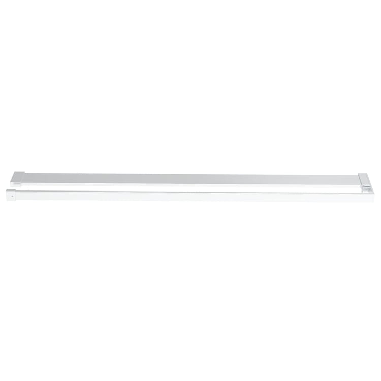 Vidaxl Walkschep pour Walk -in Mur de douche 80 cm en aluminium chrome -colored