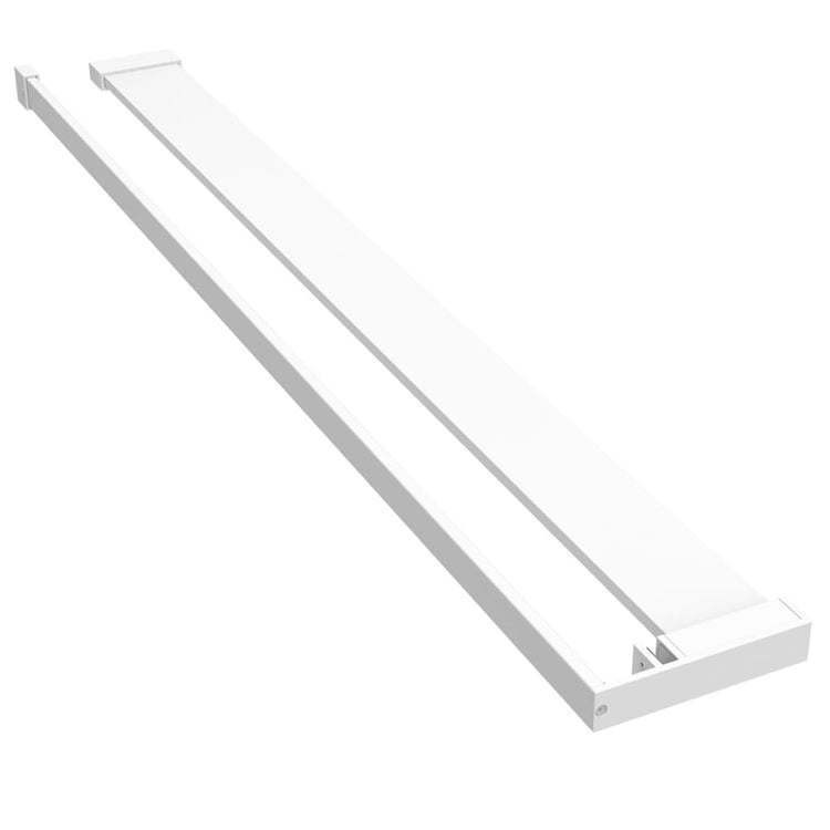 Vidaxl Walkschep pour Walk -in Mur de douche 90 cm Aluminium blanc