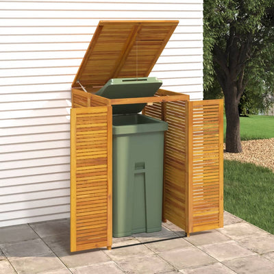 Vidaxl Rangement de cuisson aux déchets seulement 70x89x117 cm en bois d'acacia solide