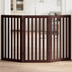 Vidaxl Dog Fence pliable 3 panneaux 150 cm Brow