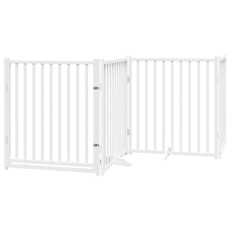 Fence de chien vidaxl pliable 4 panneaux 320 cm