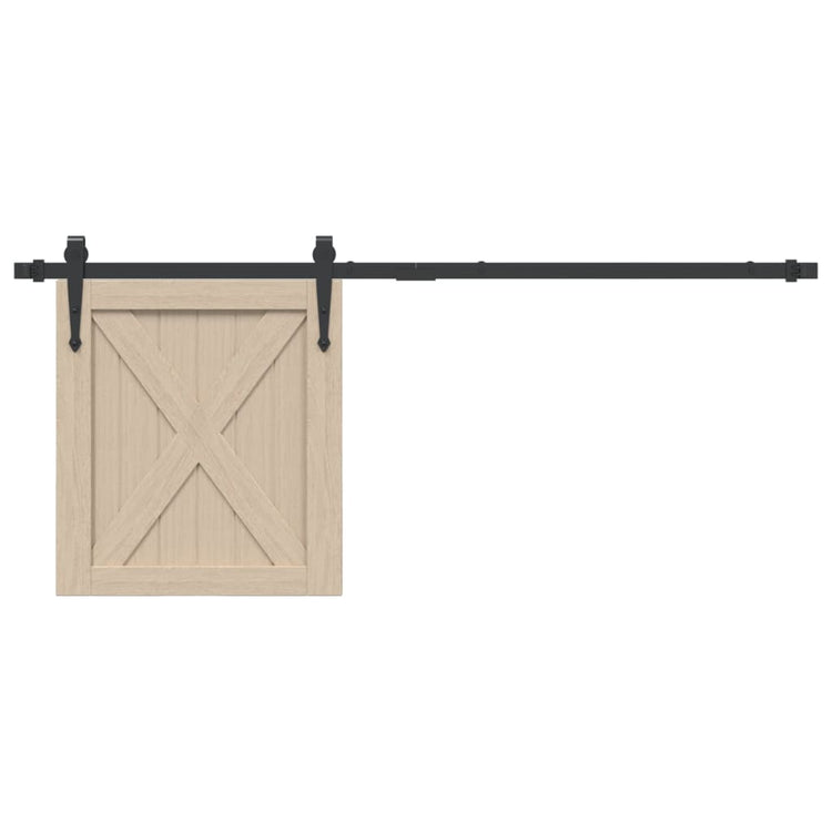 Ensemble de suspension Vidaxl pour Mini-Skiver Porte 122 cm en acier en carbone noir