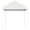 Arbor Vidaxl avec toit 2.28x2.23x2.69 m Blanc en polyéthylène