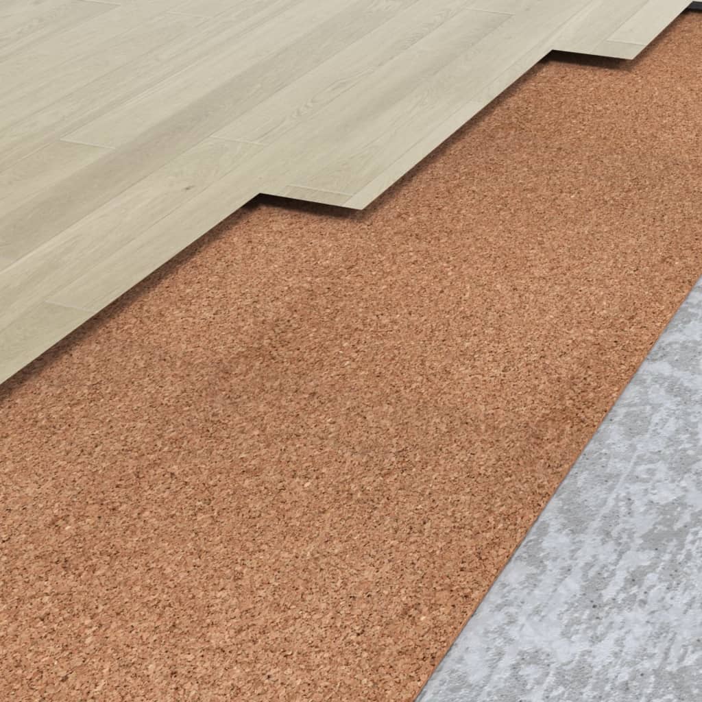 Vidaxl liège sur rouleau 100x200 cm 2 mm