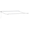 Vidaxx parasol pliant blanc 300 x 250 cm aluminium