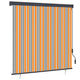 Vidaxxl store enrouleur jaune et bleu 180 x 250 cm tissu et aluminium