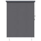 Vidaxl store enrouleur rayé anthracite 200 x 250 cm tissu et aluminium