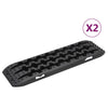 Vidaxl Gripplates 2 ST 106X30.5X7 CM Black en nylon