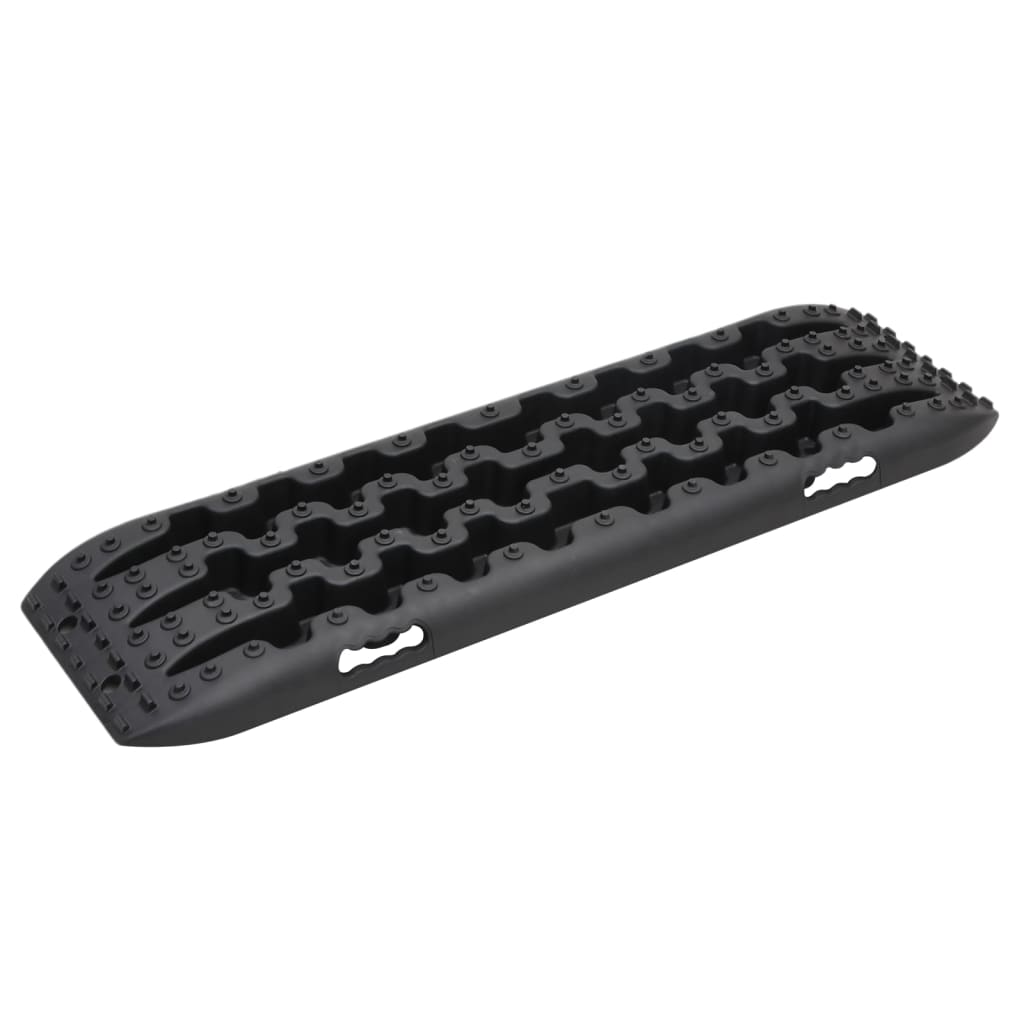 Vidaxl Gripplates 2 ST 106X30.5X7 CM Black en nylon