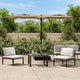 Vidaxl parasol double toit 316x240 cm taupe