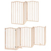 Vidaxx barrière pour chien pliable avec porte 12 panneaux 600 cm bois de peuplier