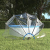 Vidaxl Piscine Roof Round 467x234 cm PVC