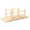 Vidaxl Garden Bridge avec main courante 150x67x56 cm