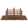 Vidaxl Garden Bridge avec main courante 150x67x56 cm